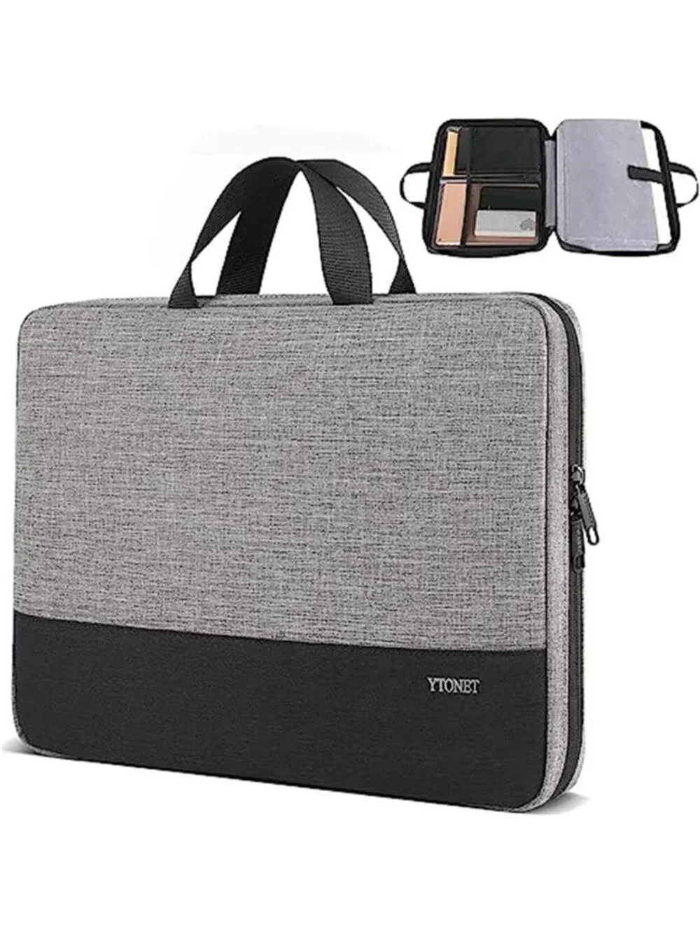 Laptop Case, 15.6 inch TSA Laptop Sleeve Computer Bag Water Resistant